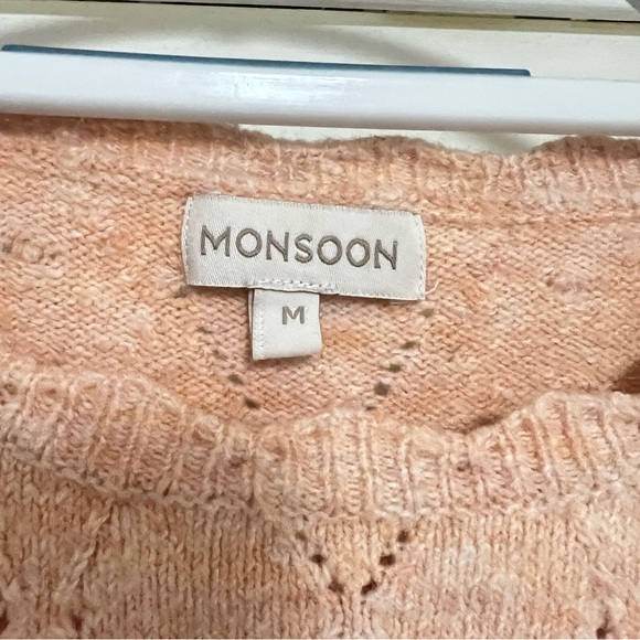 Monsoon Eyelet Sweater Delica Gem Pre-Loved - Picture 7 of 10